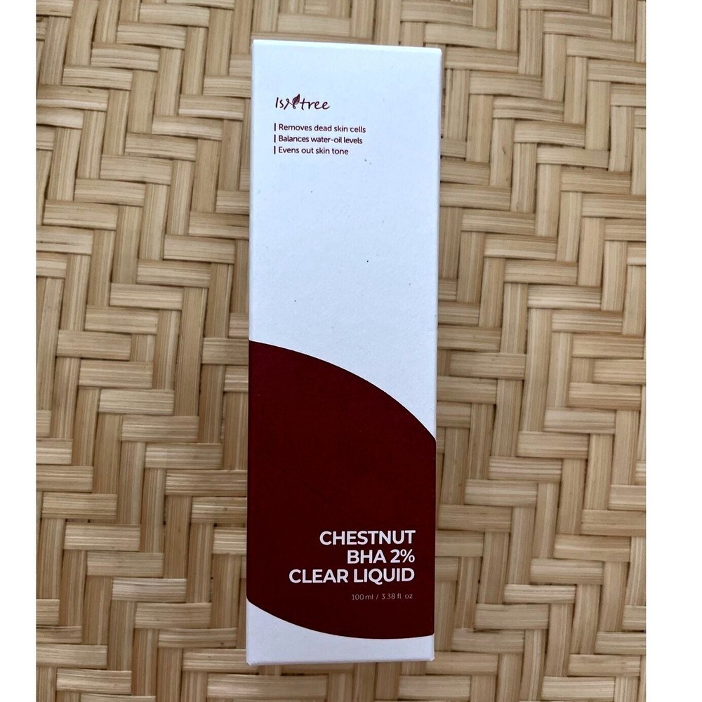 ISNTREE Chestnut BHA 2% Clear Liquid 100ml 3.38 fl oz Korean BHA Chestnut Shell